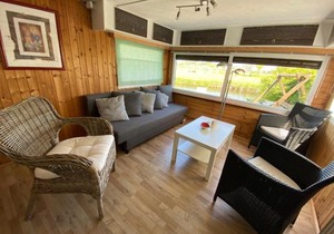 Ferienpark Vislust Ferienhaus Balu mit eigenem Steiger zum angeln Ijsselmeer Niederlande