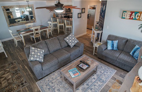 Cape San Blas House | 100 STEPS TO BEACH — RENOVATED 2BR PET FRIENDLY CONDO AT CAPE SAN BLAS