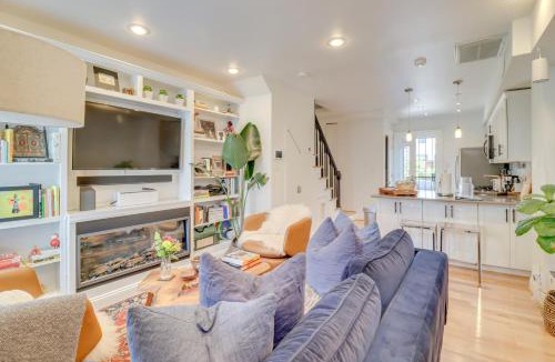 Le Droit Park House | 2 Mi to National Mall: Stunning Townhome w/Patio!