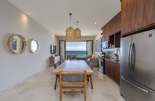 San Jose del Cabo Apartment | 3BR Beachfront Condo Steps from the Sand in Cabo