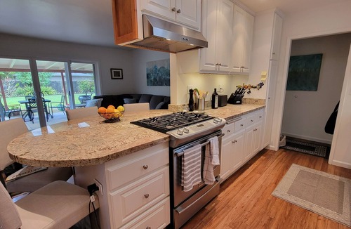 West Mesa House | A pretty home in the popular coastal section of Santa Barbara's Mesa.