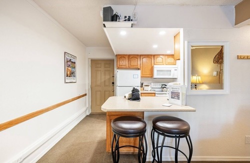 Historic District Condo | Alpenrose Condos. In the heart of Historic Breck perfect for everyone! Sleeps 6.