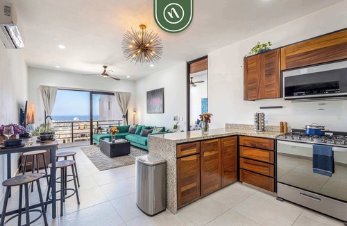 Libertad Apartment | Amazing 2BR Condo with Rooftop pool - BBQ