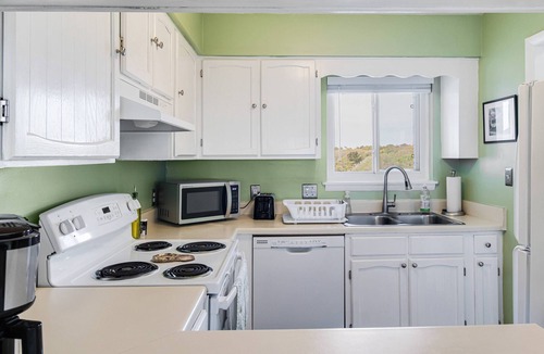 Caswell Beach Condo | Amazing Ocean Views from Lovely 2 BR Condo w/Pool at Oak Island Beach Villas.