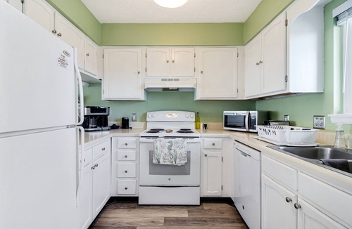Caswell Beach Condo | Amazing Ocean Views from Lovely 2 BR Condo w/Pool at Oak Island Beach Villas.