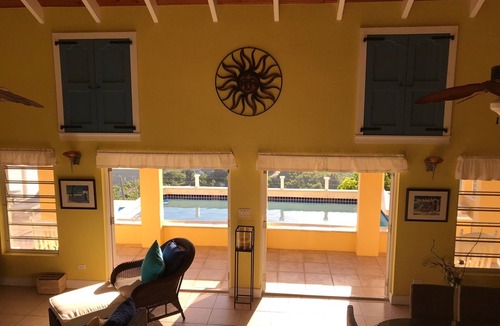 Estate Clairmont Villa | Amazing views from this Mid-Island Villa with swim up pool bar.