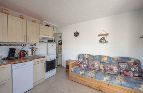 Notre-Dame-de-Bellecombe Apartment | Apartment 'Les Rocailles' with Mountain View, Private Terrace and Wi-Fi