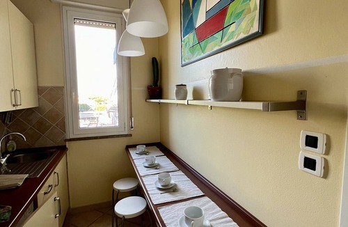 Pinarella Apartment | Apartment 'Casa Vacanze Cervia' with Private Terrace, Wi-Fi and Air Conditioning