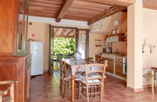 Montecastello Apartment | Apartment 'Il Fienile' with Shared Pool, Garden and Wi-Fi