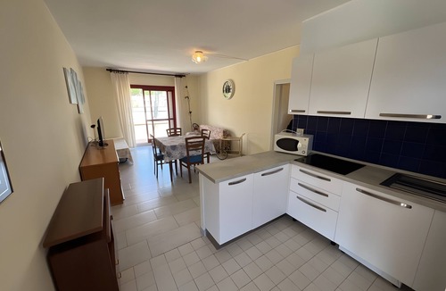 Marina di Bibbona Apartment | Apartment 'Three-Room with Solarium & Pool' with Shared Pool and Private Terrace