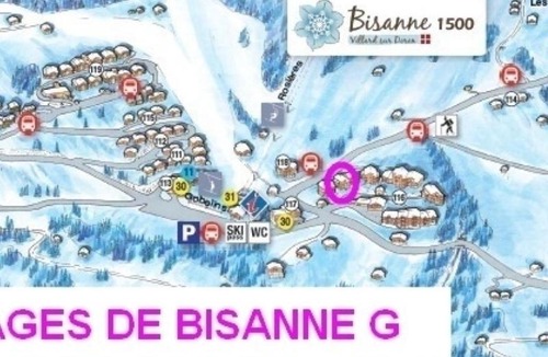 Bisanne 1500 Apartment | Apartment Villard sur doron - 6 pers, 50 m2, 3/2 658