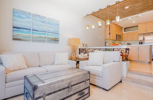 San Jose del Cabo Condo | Aqua Blue Serenity.Chic romantic seaside sanctuary in boutique 5-star resort.