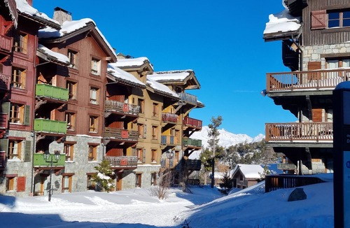 Arc-1950 Apartment | Arc 1950, Sources de marie, 6-8 pers, ski-in/ski-out, swimming pool and spa/sauna access