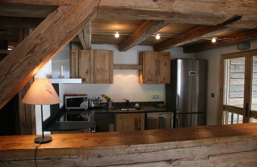 Hauteluce Apartment | Aux Saisies, in a former alpine farmhouse, Appt 145m²-12p