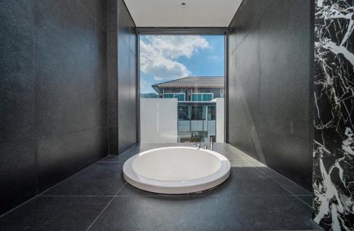 Nong Chaeng Villa | Bangtao New Luxury 7 Bedrooms Modern Space Aesthetic Design Private Pool Villa Private Movie Theater