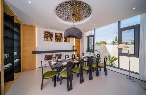 Nong Chaeng Villa | Bangtao New Luxury 7 Bedrooms Modern Space Aesthetic Design Private Pool Villa Private Movie Theater