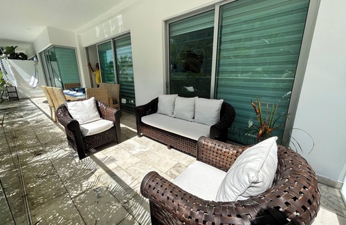 La Boquilla Apartment | Beachfront Bliss-2BR Haven Steps from Sandy Shores