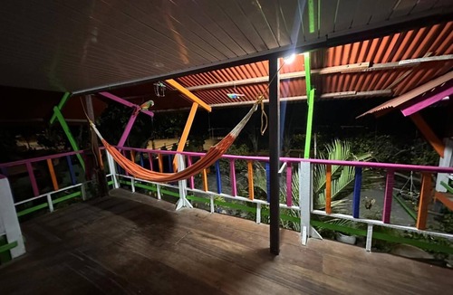 Crespo Cabin | Beachfront cottage- north of cartagena-ideal for family-comfort and relaxation
