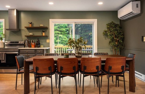 Pocono Pines House | Bear & Back Again: Pet Friendly | Hot Tub, Sauna, Karaoke, Game Room