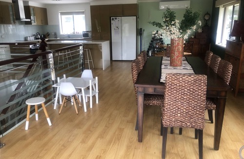 Malua Bay House | Beautiful large home sleeps 12 Sea views 2 minutes to beach Pet friendly