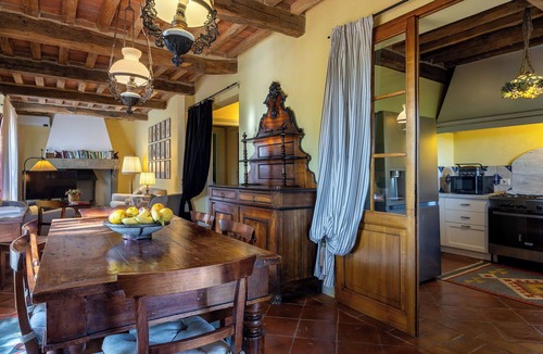 Rapolano Terme Villa | Beautiful private villa for 8 guests with WIFI, A/C, private pool, veranda and panoramic view