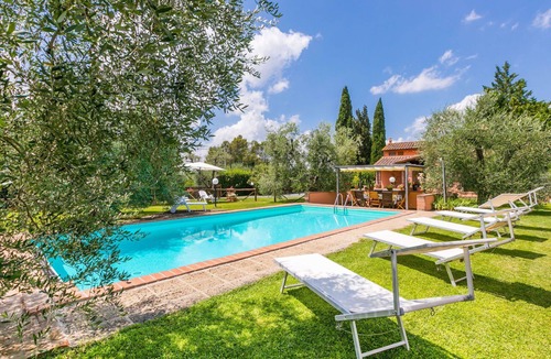 San Miniato Villa | Beautiful private villa for 8 guests with private pool, A/C, WIFI, TV and terrace