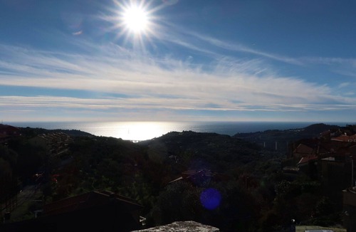 Torrazza House | Beautiful villa for 5 people with WIFI, TV, terrace and panoramic view