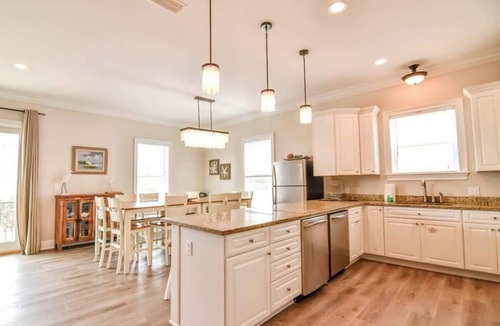 Frangista Beach House | Best Kept Sea-Cret |Frangista Beach, Private Pool, 9 BR! | Free Beach Chairs, Game Room + Pet Friendly!