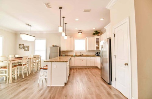 Frangista Beach House | Best Kept Sea-Cret |Frangista Beach, Private Pool, 9 BR! | Free Beach Chairs, Game Room + Pet Friendly!