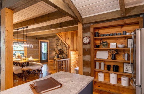Apple Ridge Cabin | Blackberry Creek Cabin - Updated Creekside Haven with Fire Pit and Swimming Holes