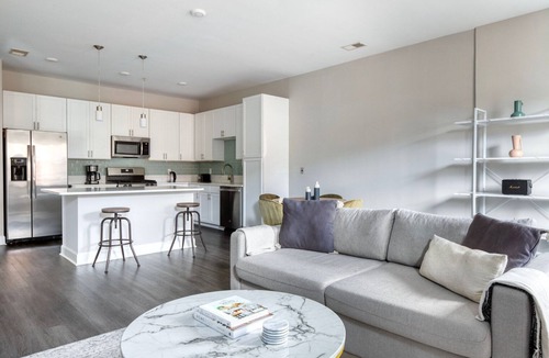 Bethesda Apartment | Blueground | Bethesda, fitness center, nr Cabin John Park