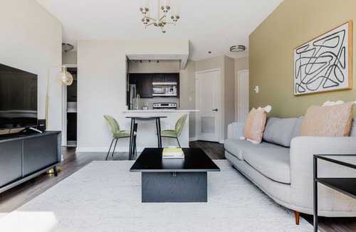Connecticut Ave - K Street Apartment | Blueground | Connecticut Ave/K St, rooftop, nr Lincoln Memorial