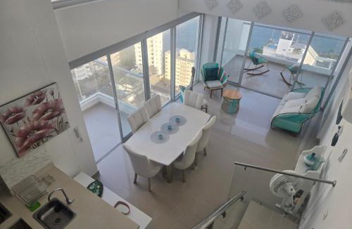 Bocagrande Apartment | BOCAGRANDE CARTAGENA -Vista aL mar, bahía y ciudad antigua - 3 balcones