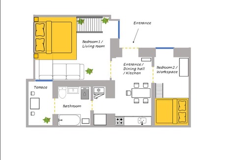 Csarnok negyed Apartment | Boho Flamingo Apartment
