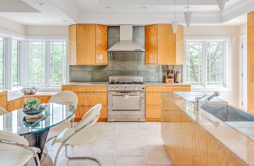Napeague House | Bordering 130 Acre Preserve, Heated Gunite Pool, Eat-In Chefs Kitchen