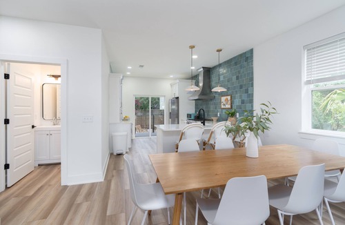 Vilano Beach House | Brand new 4 bedroom with 2 master suites and pool, steps to the beach.