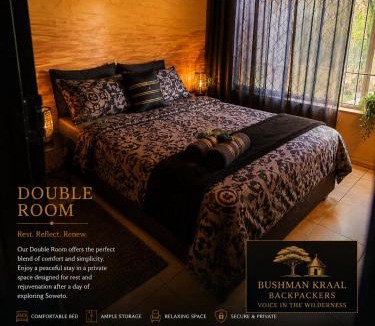 Greater Johannesburg Metropolitan Area House | Bushman Kraal Backpackers