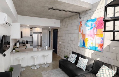 University Heights Condo | CasaViva Loft Modern 2BR Garage Parking, In-Unit W/D & ADA Access, walk to Eats