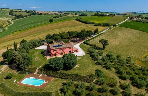 Monte Porzio Villa | Cascina Ottalevi Villa with golf driving range and hot tub