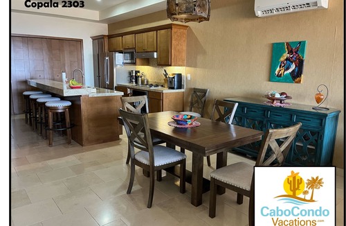 Cabo San Lucas Condo | CCV Quivira-Lux 2BR, Lg Patio w/Outdoor Kitchen, Ocean View, Golf!