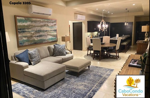 Cabo San Lucas Condo | CCV Quivira-Luxury 3BR, Sleeps 8, Huge Private Terrace, OceanView, Golf