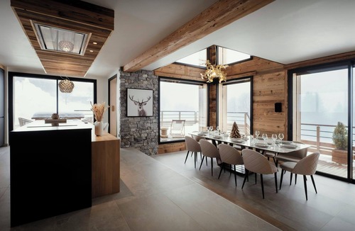 Notre-Dame-de-Bellecombe Ski Chalet | Chalet 1786 - Luxury stay for 11 with heated indoor pool - OVO Network