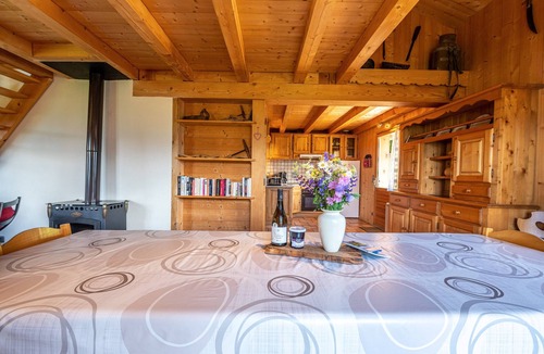 Crest-Voland Ski Chalet | Chalet 'Le Paccaly' with Mountain View, Private Terrace and Wi-Fi