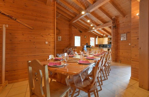 Hauteluce Ski Chalet | Chalet 'Lo Capstoa' with Mountain View, Private Terrace and Wi-Fi