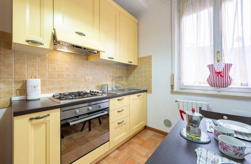 San Leonardo Apartment | Charming apartment of about 65 sqm, perfect for 4 people, located on the fourth floor of a renovated building with elevator (NOT suitable for disabled people).The property is located in a strategic area, a short distance from the train station, and in an