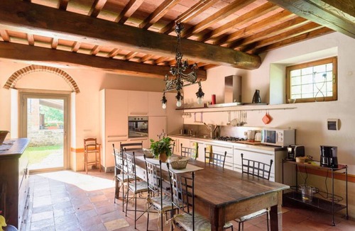 Castel Focognano Villa | Charming Villa in Tuscany with private heated pool, large panoramic garden