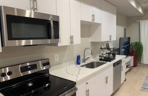 Washington Apartment | Chic 2-Bedroom apartment-Private Entrance & Wi-Fi