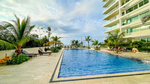 La Boquilla Apartment | Comodos Aptos en Morros3 con salida directa a la playa, piscina & parking