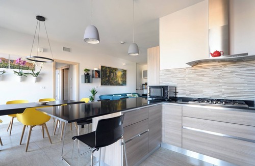 Historic Center Apartment | Contemporary apartment in the beating heart of Bologna with amazing skyline view