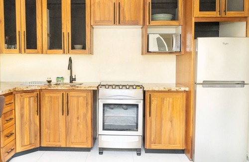 Port of Spain Apartment | Cozy Nook nestled in the Santa Cruz Valley. Queen sized bed Hot and cold shower